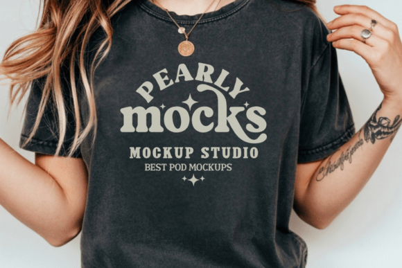 Download Comfort Colors 1717 Pepper Tshirt Mockup - Shirt Collection